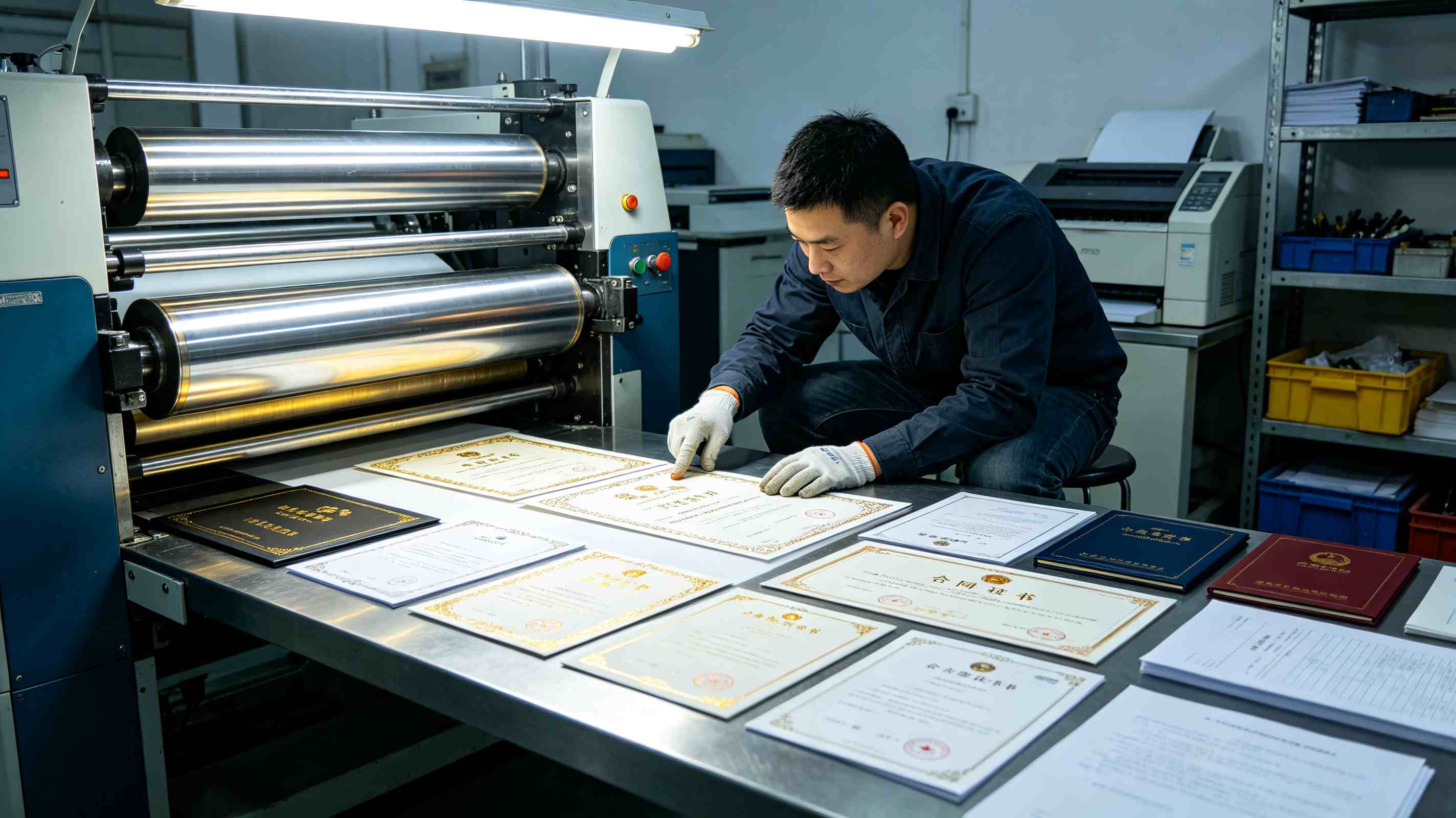 职业资格证书防伪底纹专属制作要求：通用底纹 vs 专属设计谁更安全？